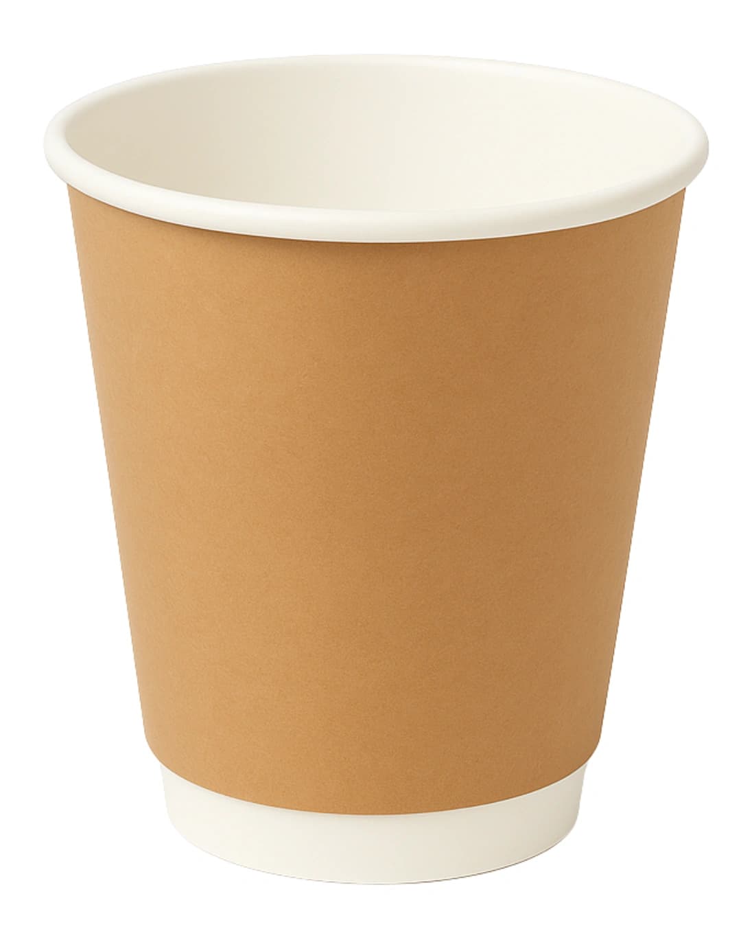 250 Ml (8 OZ) Double Wall Brown Kraft White Paper Cup